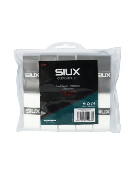 bolsa-10-uds-overgrip-siux-elite-blanco-negro