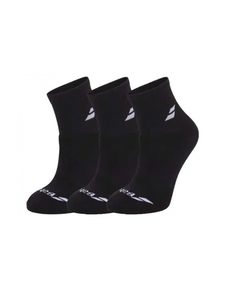 calcetin-3-pairs-pack-babolat-negro-junior