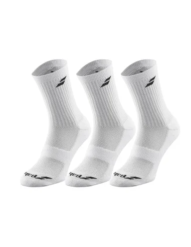 calcetines-babolat-pack-3-pares-blanco-junior-babolat