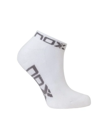 calcetines-nox-tobillero-blanco-gris-mujer