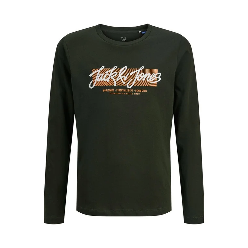 camiseta-jack-and-jones-marron-jr