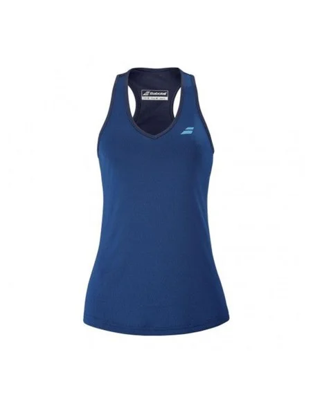 camiseta-sin-mangas-babolat-play-azul-mujer