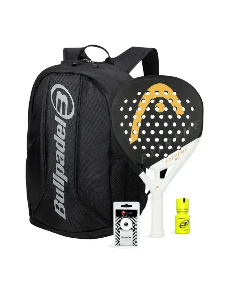 conjunto-head-edge-extreme-black-mas-mochila-bullpadel-y-grip-dry