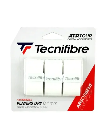 pack-3-overgrip-tecnifibre-players-dry-blanco