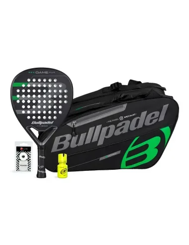 pack-bullpdel-game-pwr-paletero-negro-dry-grip-bullpadel