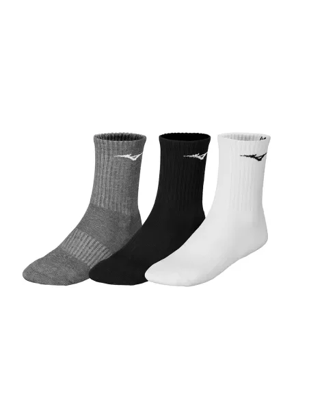pack-de-3-calcetines-mizuno-gris-negro-blanco